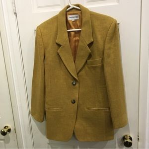 Vintage Breckinridge Gold Wool Jacket